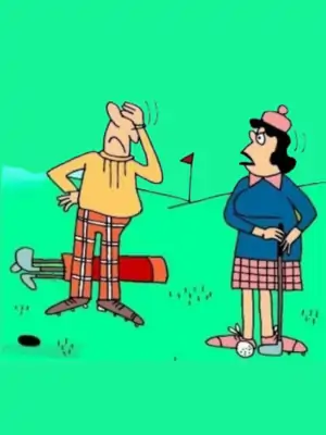 A Husband And Wife Were Golfing Funny Jokes