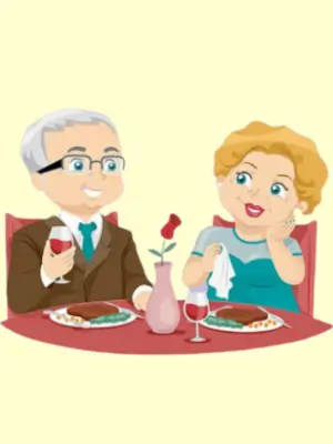A couple goes on a date new restaurant Funny Jokes