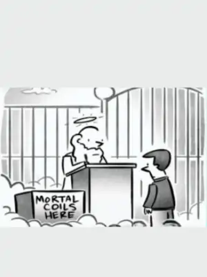 A lawyer died and was standing Funny Jokes