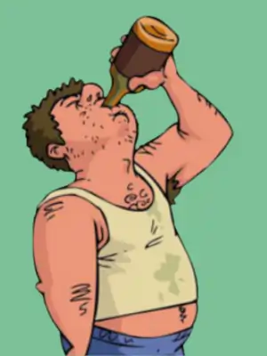 A man orders one shot funny jokes