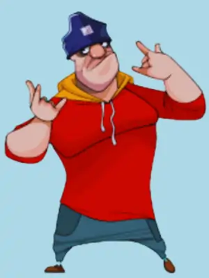 Suddenly a big burly man Funny Jokes