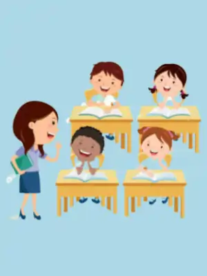 Teacher: Kids what does funny jokes