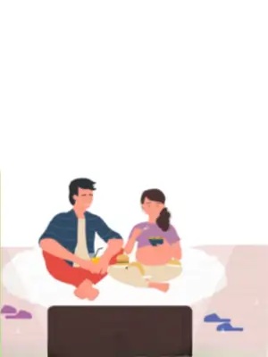 While watching TV with his wife Funny Jokes